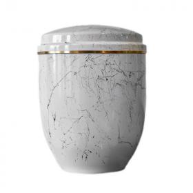 Urna White žíhaná zlatě